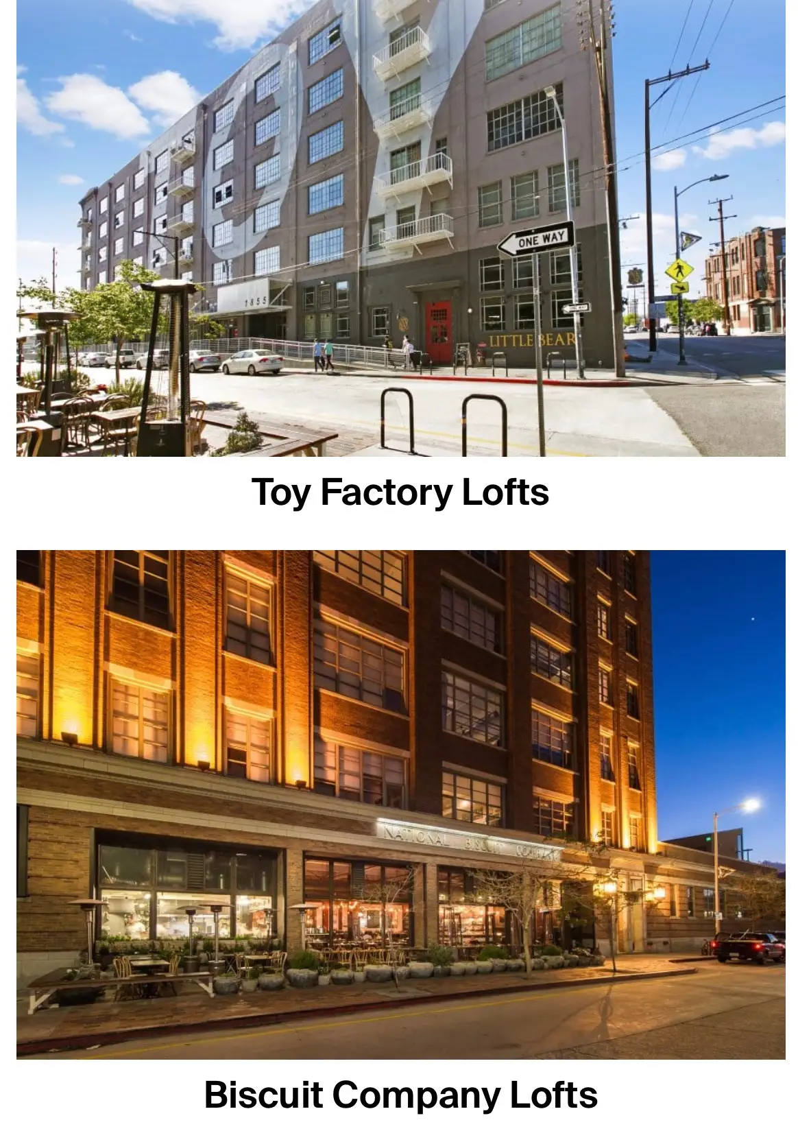 Biscuit Company Lofts - 170,000 sqft historic maple restoration