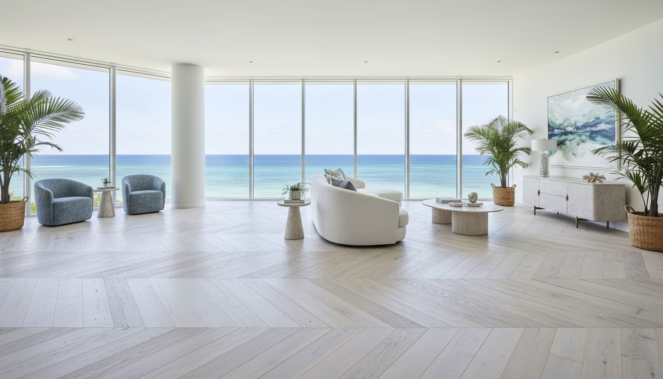 Chevron Parquet Flooring