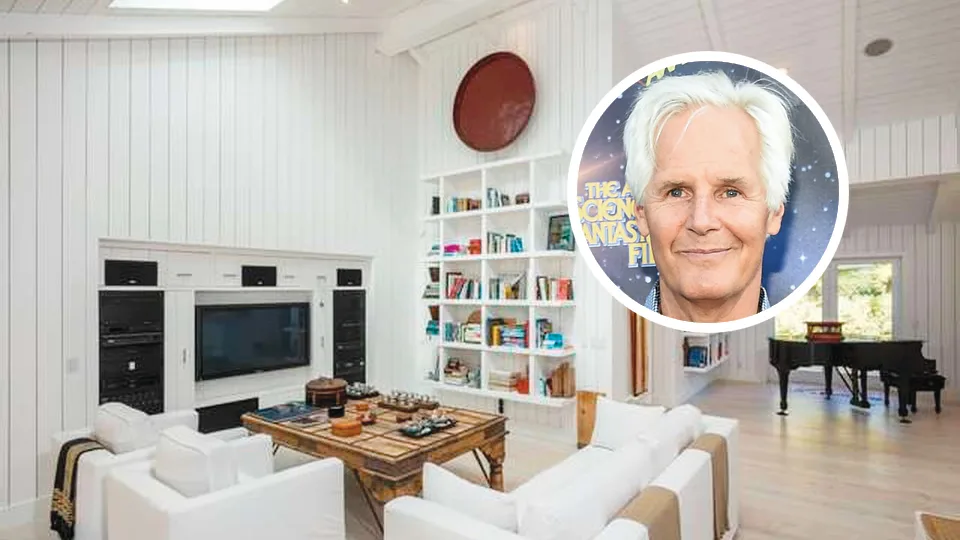 Chris Carter X-Files Creator - Reclaimed Heart Pine Whitewash Flooring Installation