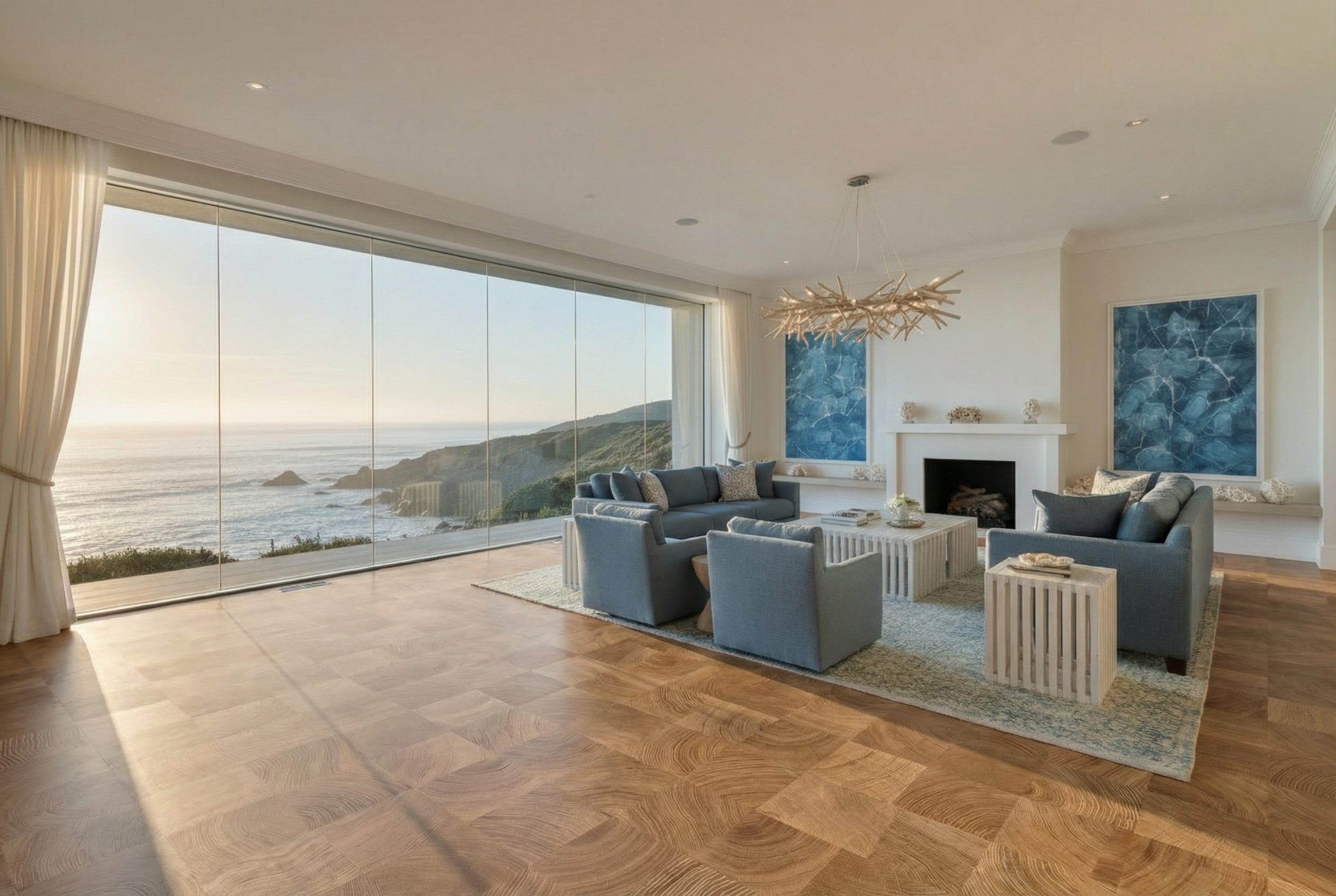 End Grain Parquet Flooring