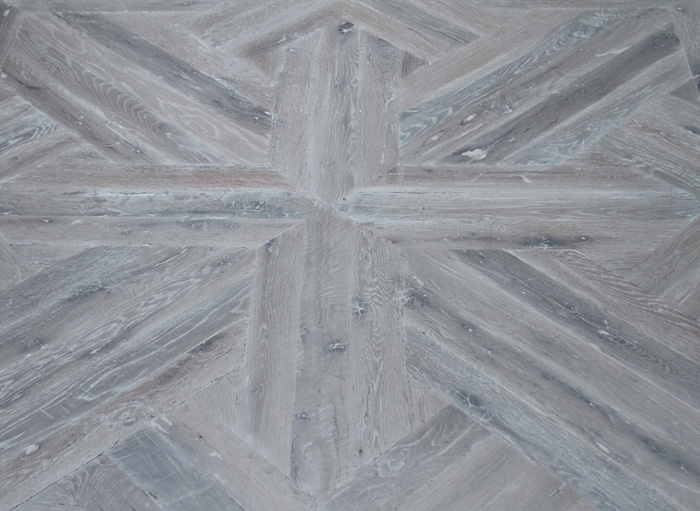 Reclaimed Parquet Patterns - Custom Geometric Wood Flooring