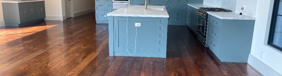 Black Walnut Flooring - Custom Light Tone Walnut Wood Floors Los Angeles