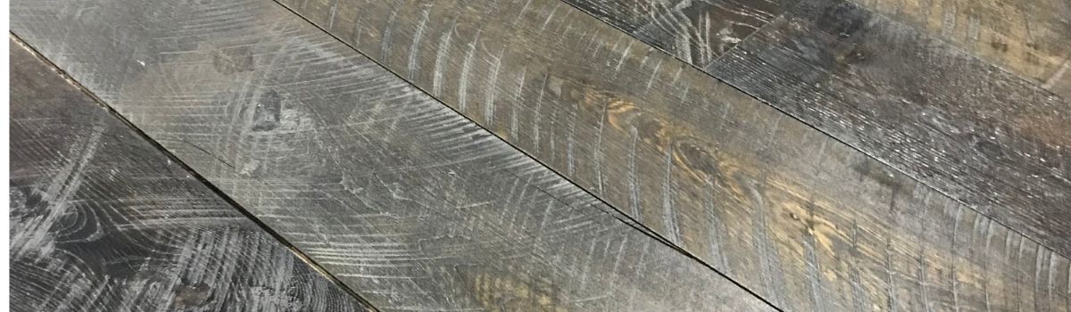 Reclaimed Oak Silver Engineered Flooring - Modern Grey Vintage Character
